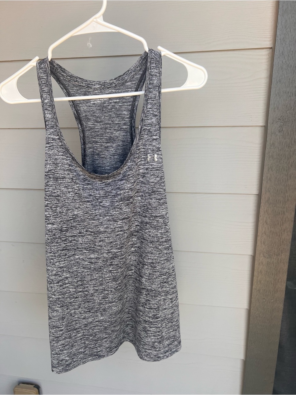 Women’s Underarmour Gray Racerback Tank Top
